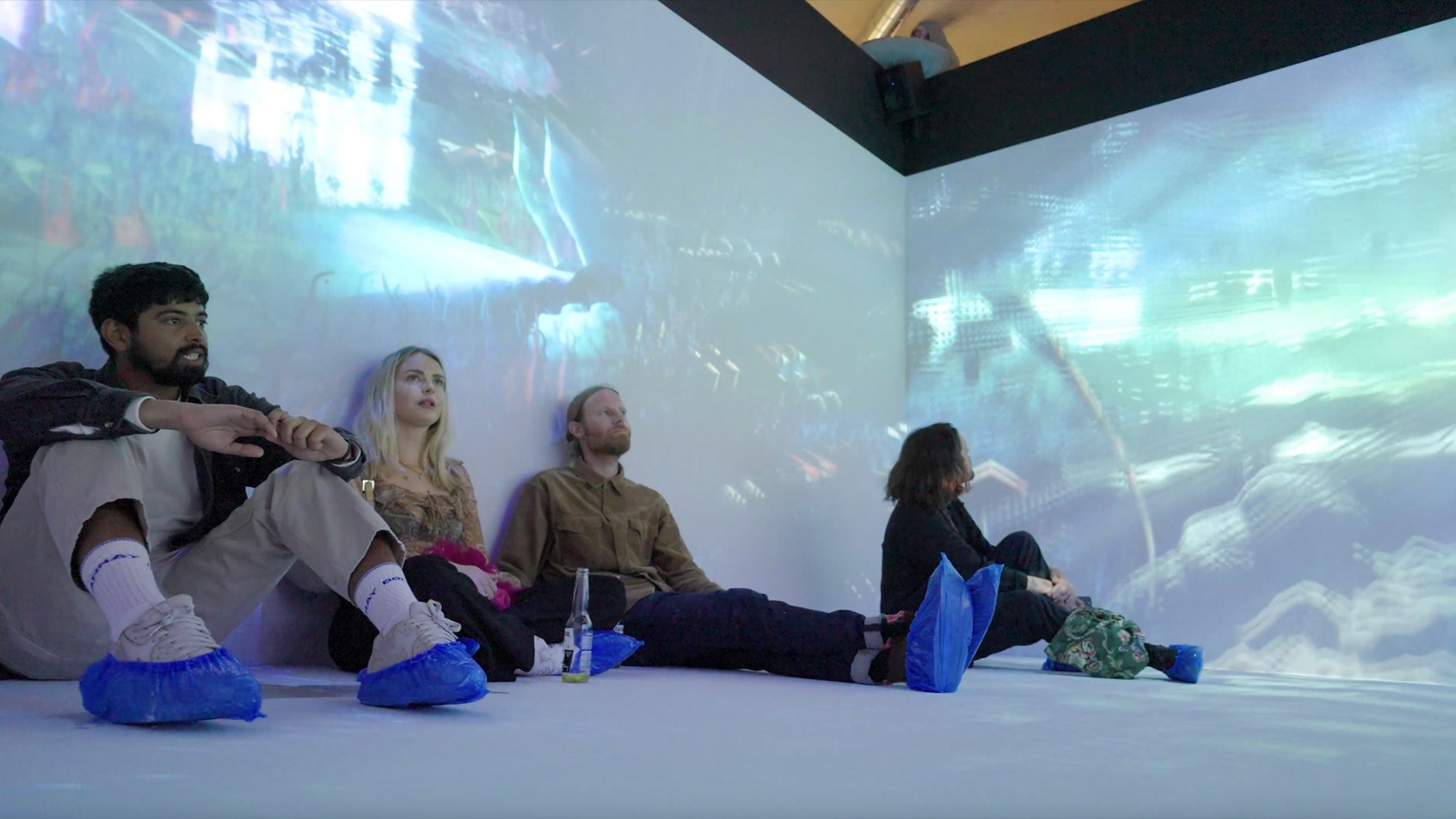 Optoma works with arebyte to bring to life "The Evolution of Ent-: QX" by Libby Heaney